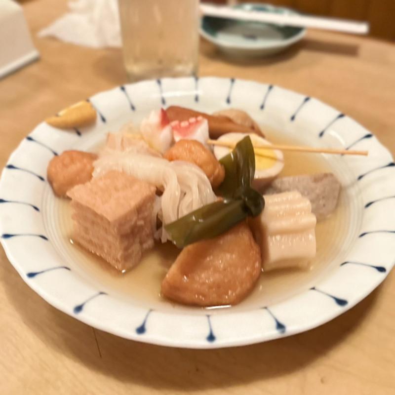 おでん盛り合わせ(せつ)