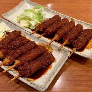 名物 ロース串かつ(みそ)
