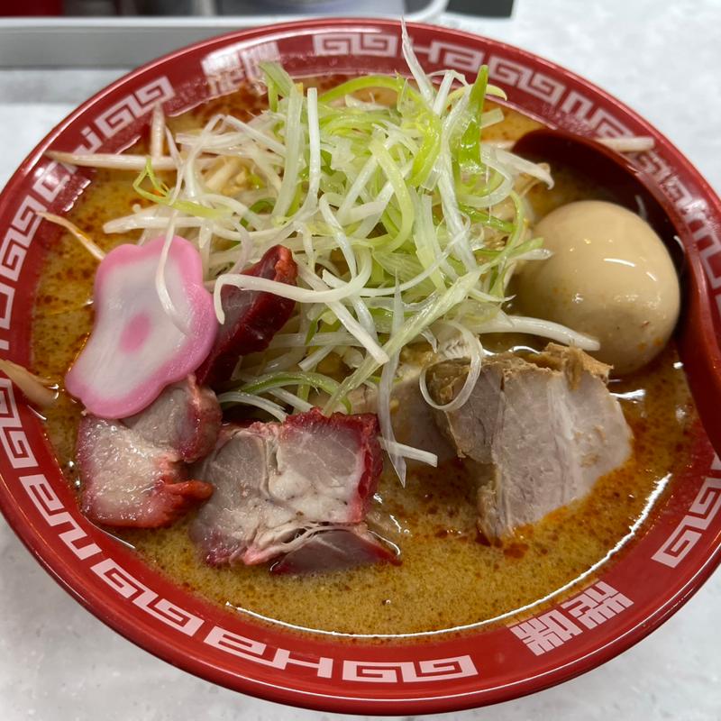 特製辛味噌ラーメン(MISO HANAMICHI 本店 （味噌花道【旧店名】味噌麺処 花道庵 北参道店）)
