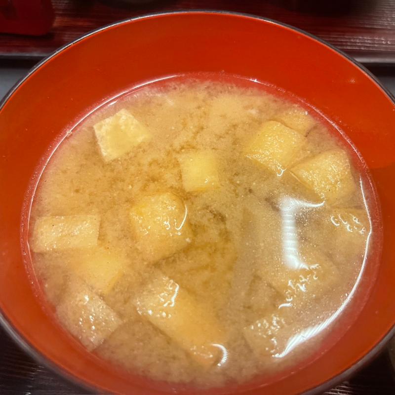 味噌汁(手打ちそば処 久霧)