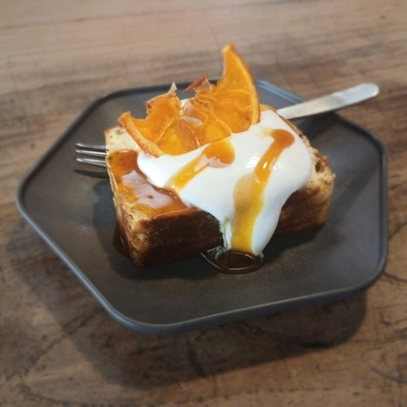 オレンジチーズケーキ(色菜 shikisai)