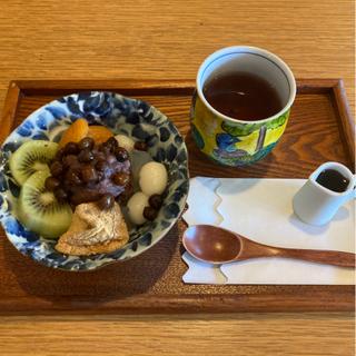白玉あんみつ