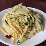 干し豆腐和え