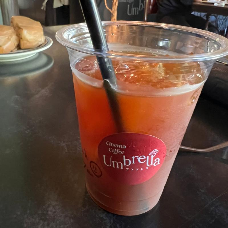 アイスコーヒー(Cinema Coffee Umbrella)