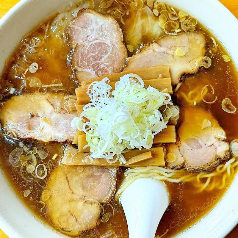 チャーシューワンタン麺 薬味多め(勝や)