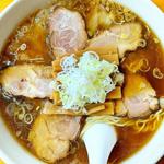 チャーシューワンタン麺 薬味多め