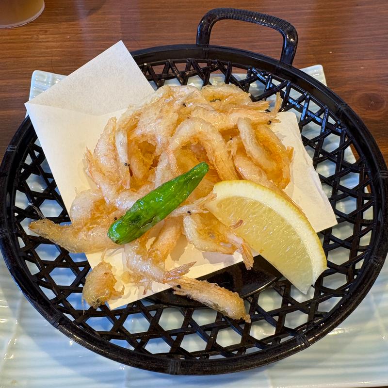 白えび唐揚げ(水橋食堂 漁夫)