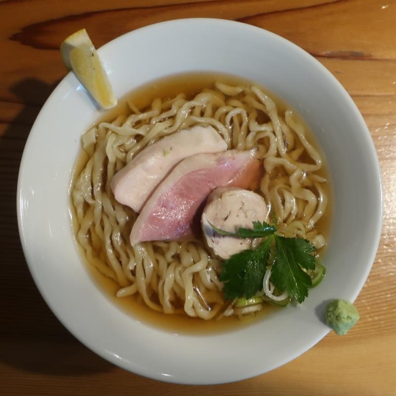 冷たいら～めん(しょうゆ)(らーめんかねかつ)