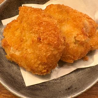 栗とホタテコロッケ