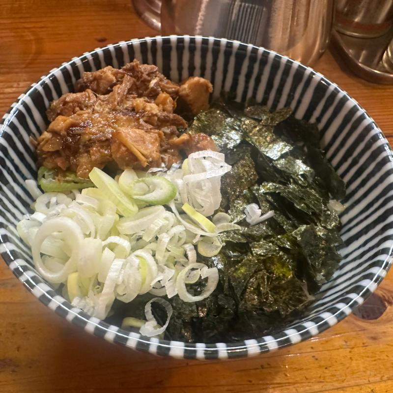 こま切れチャーシュー丼(中華蕎麦 みず川)