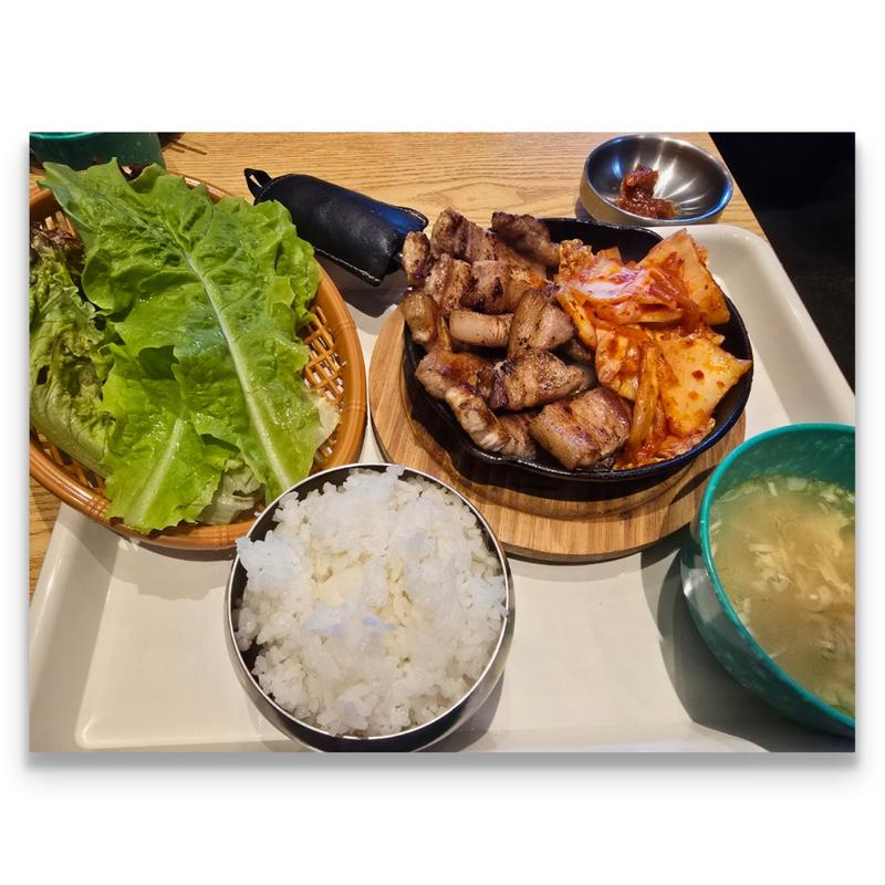 サムギョプサルセット(ネネポチャ)