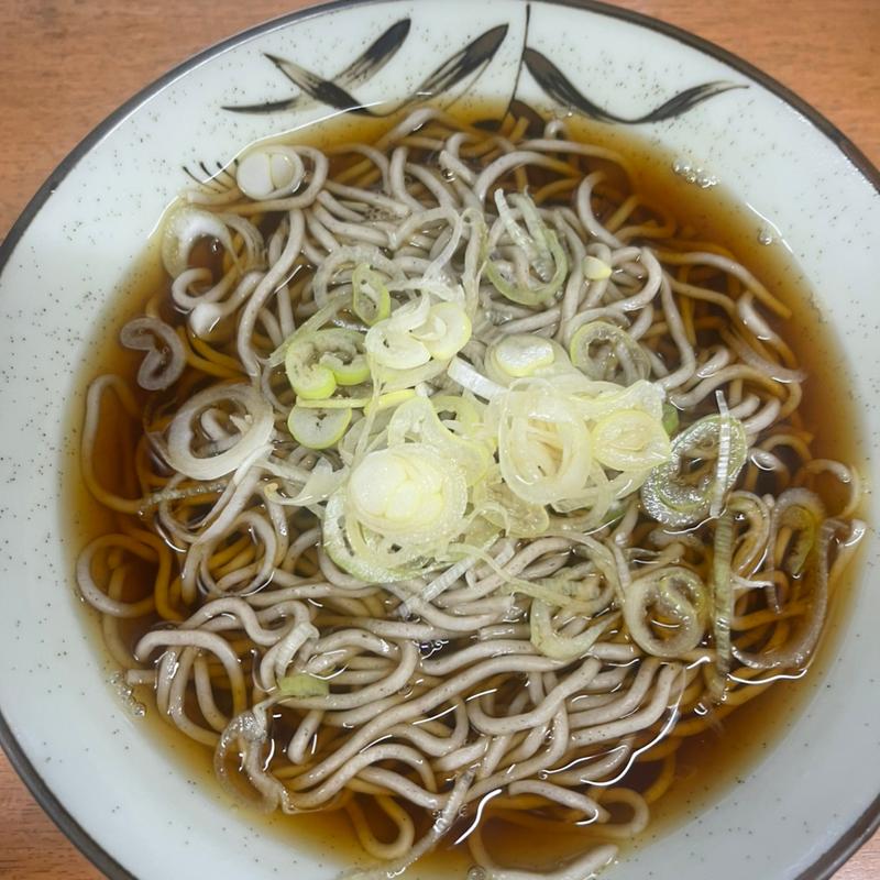 かけそば(立喰そばうどん つくば本店 駅前店)