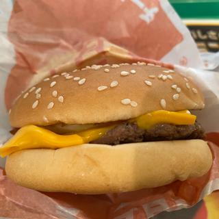 チーズ月見バーガー