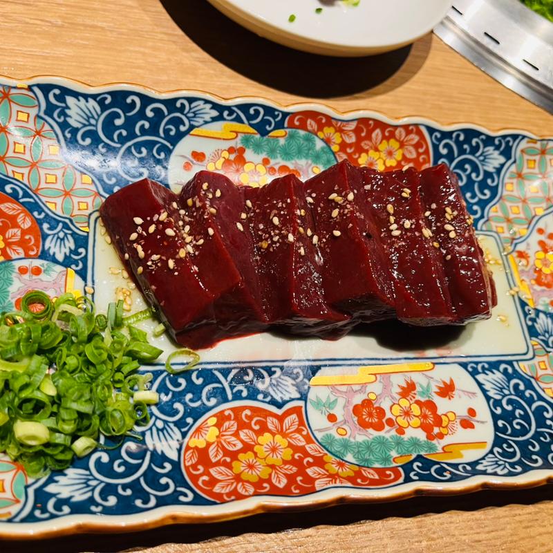 玄風館の焼レバテキ(焼肉 玄風館 離れ)