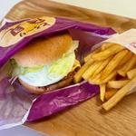 とろ〜り月見チーズフィレバーガー
