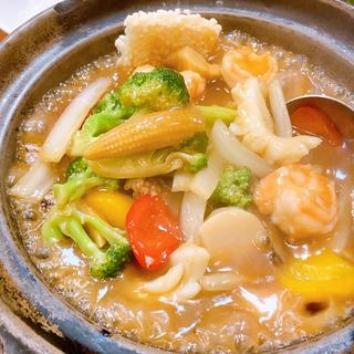 海鮮おこげ(昌園)