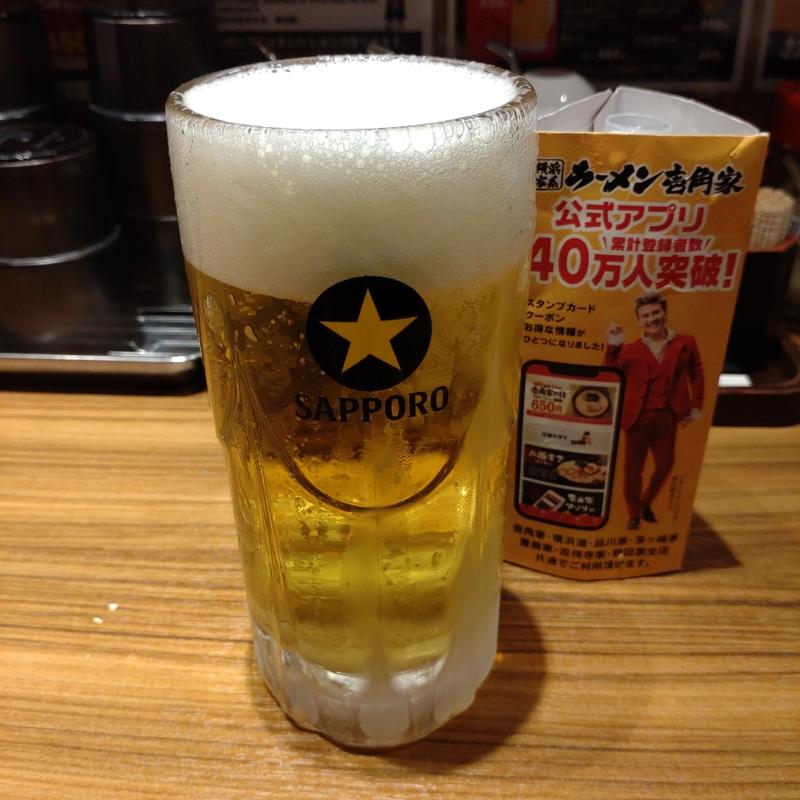 ジョッキ生(壱角家 柏東口店)