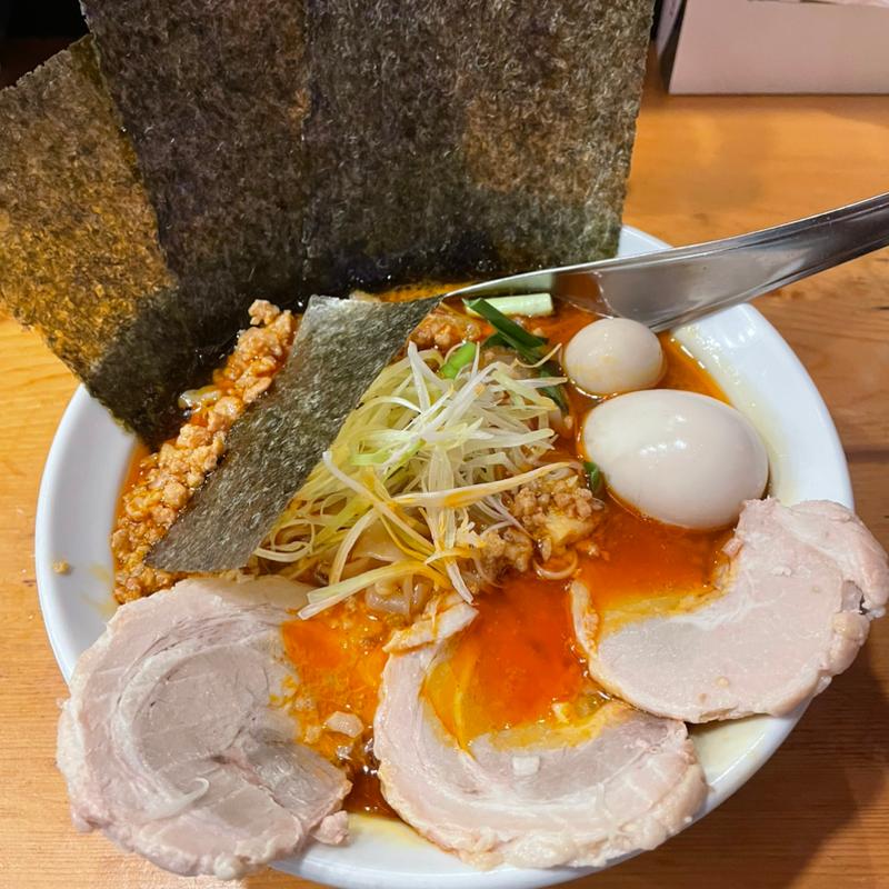 チャーシュー太東辛麺(志奈そば田なかいすみ店)