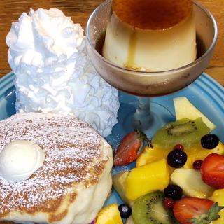 プリンアラモアナパンケーキ