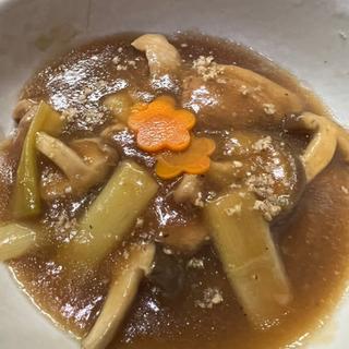 鴨肉の治部煮(よもぎ)
