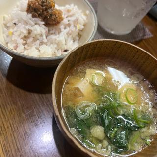 〆のご飯セット(よもぎ)