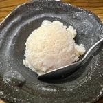 生姜のシャーベット(よもぎ)