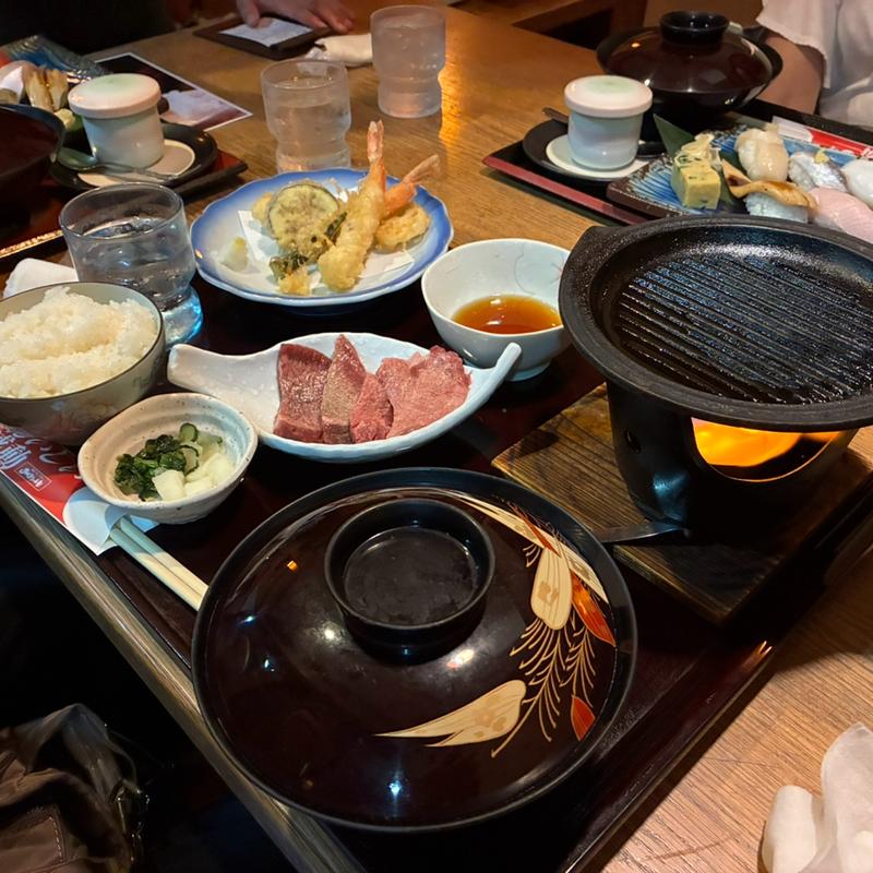 牛タン定食(みほり峠 五日市店 （和麺旬彩）)