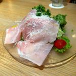 イタリアハム“モルタデッラ”とグリーンサラダ
