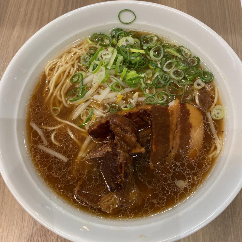 角煮中華そば(皇蘭 神戸三田プレミアム・アウトレット店)