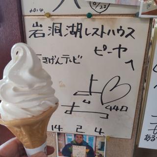 ソフトクリーム(岩洞湖レストハウス )