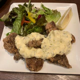 本鮪竜田揚げ〜タルタルソース〜(清龍 池袋西口店)