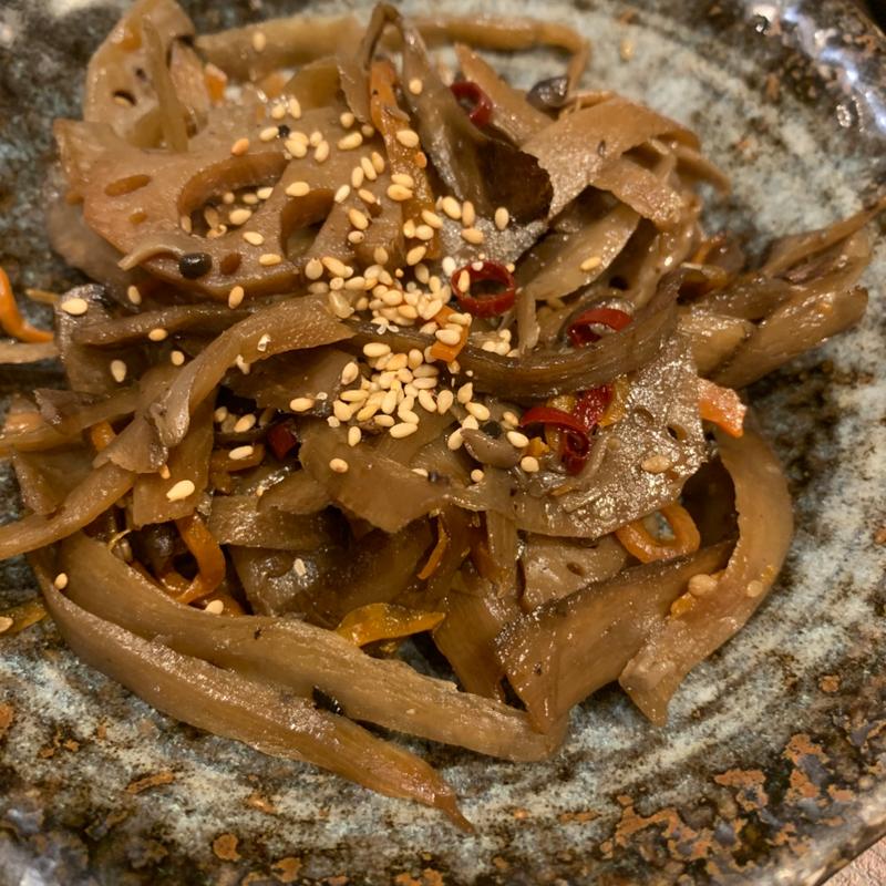 秋野菜の具沢山きんぴら(清龍 池袋西口店)