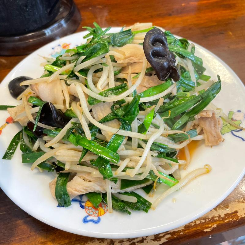 肉ニラ炒め(天龍 銀座街店)