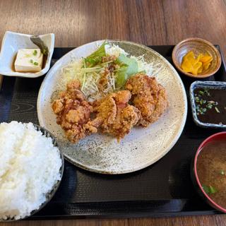 からあげ定食 小(3個)(BOBO'sKITCHEN食堂)