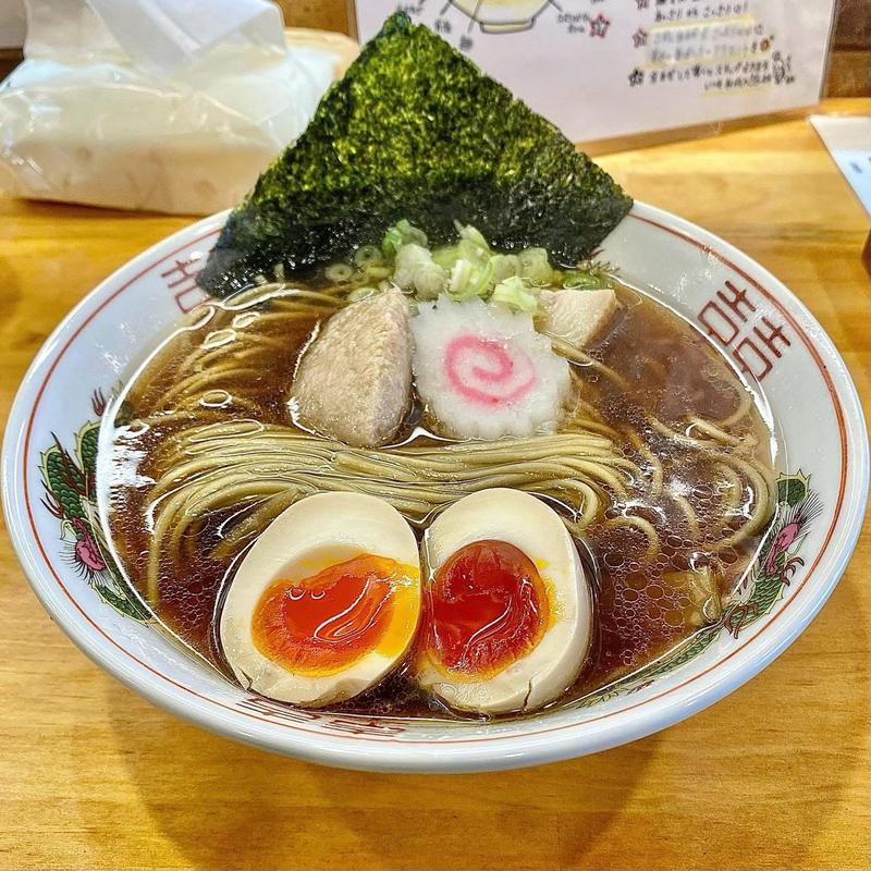 昔ながら玉子付き(麺通処 日加月)