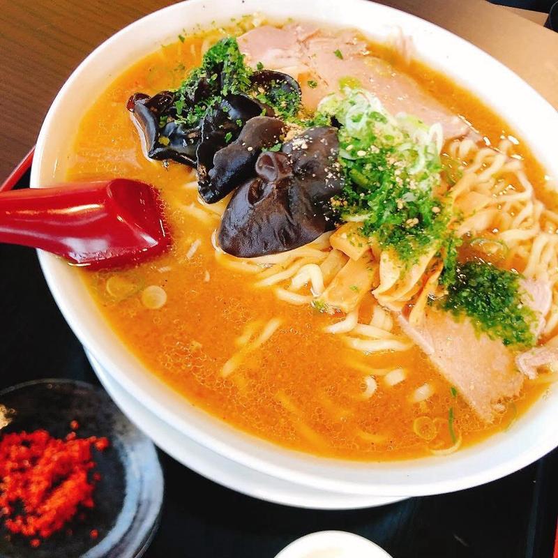 辛子味噌らーめん 大盛 2辛(麺や 一陽)