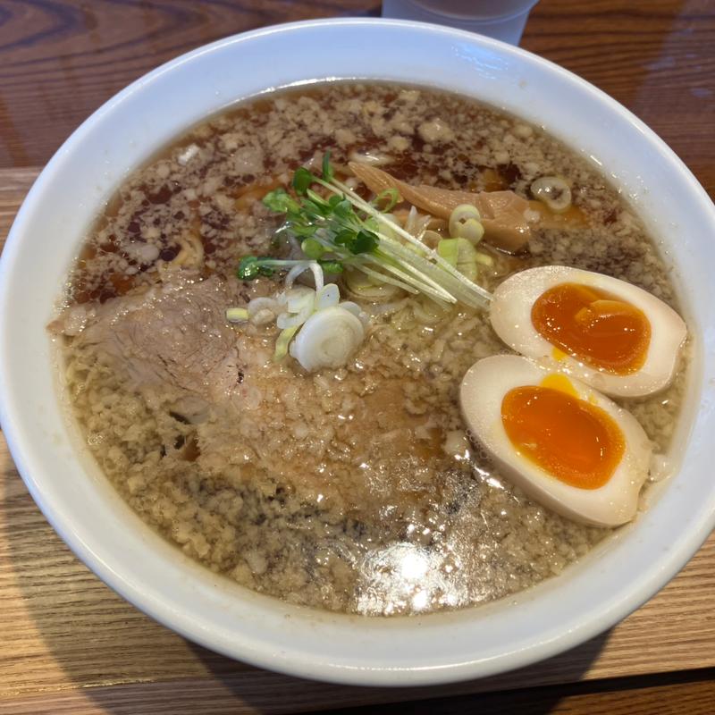 背脂中華そば(醤油)(中華そば　さかうち)