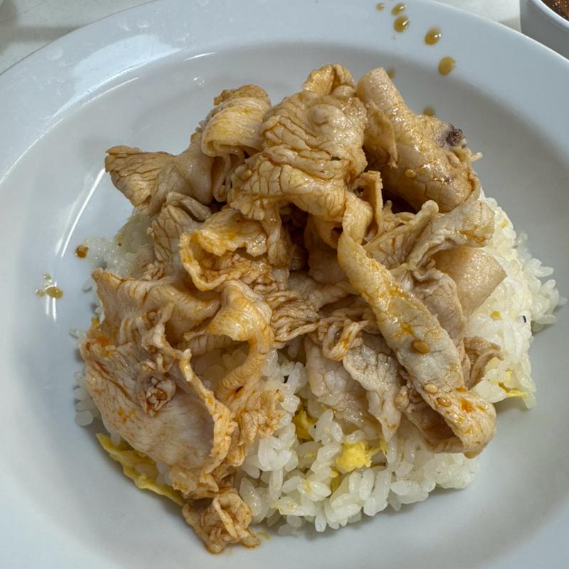 豚シャブチャーハン(兆楽 （チョウラク）)