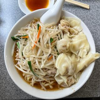 もやしワンタン麺(喜楽 （きらく）)