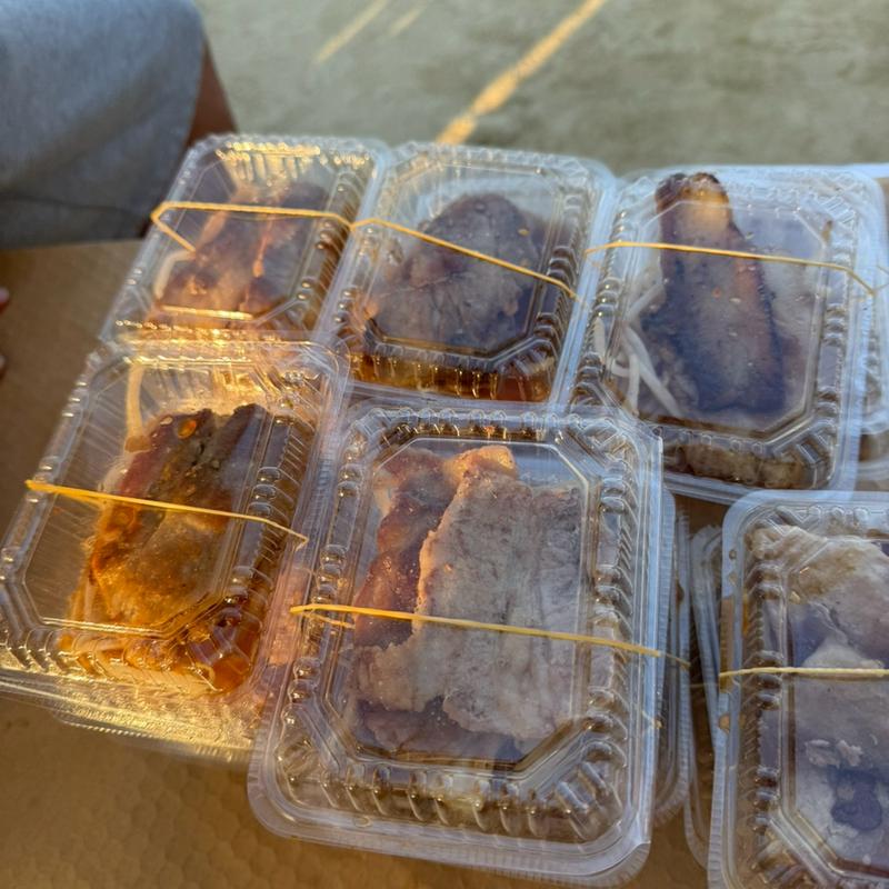 豚カルビ焼き(草加市立瀬崎中学校)