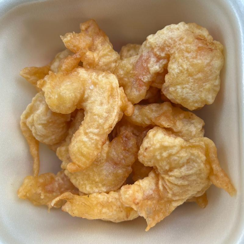 海老の天ぷら(餃子の王将 高槻市役所前店)
