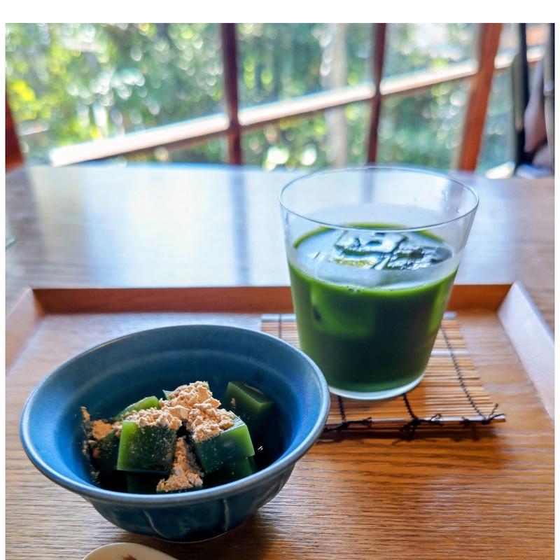 甘いものセット(葉山茶寮 六花 ricca)