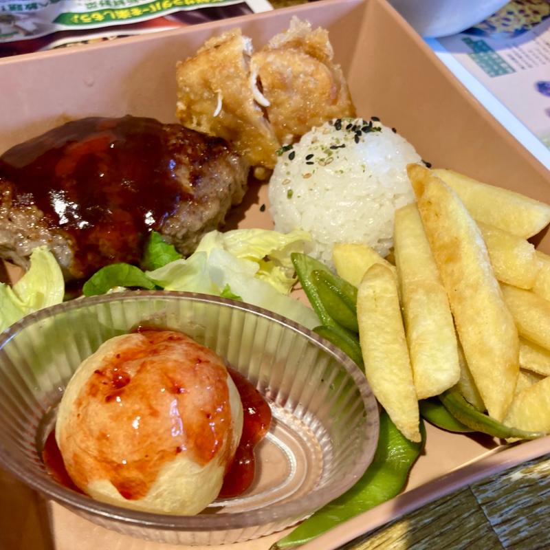 おこさまハンバーグセット(ステーキハウス ブロンコビリー北綾瀬店)