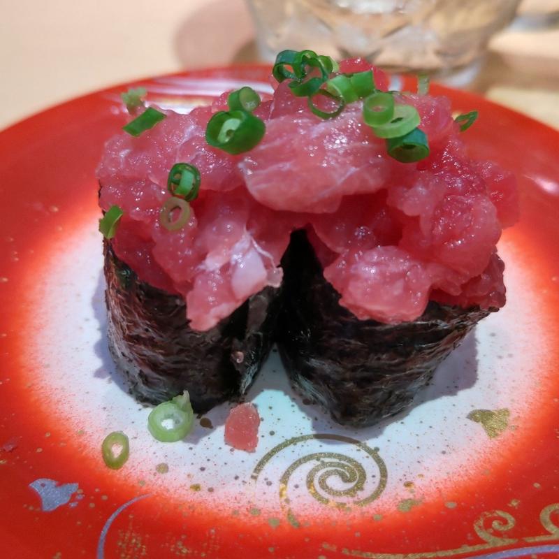 ばちとろ軍艦(神奈川回転寿司 二代目ぐるめ亭 港南台バーズ店)