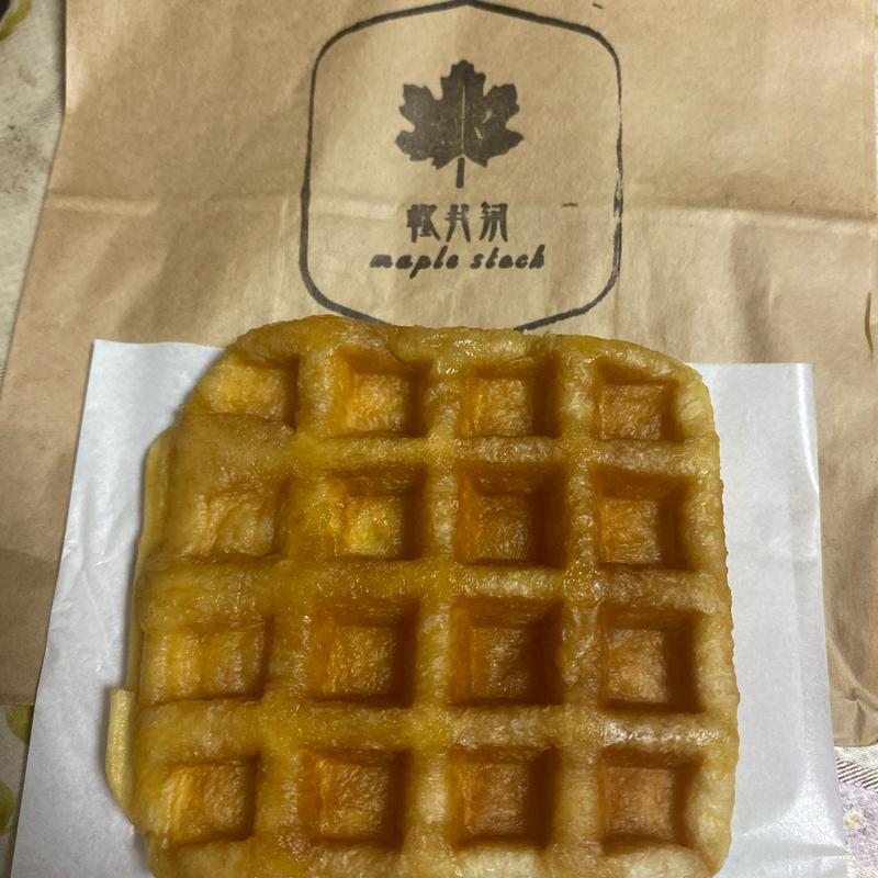 ワッフル　りんご(軽井沢メープルストック)