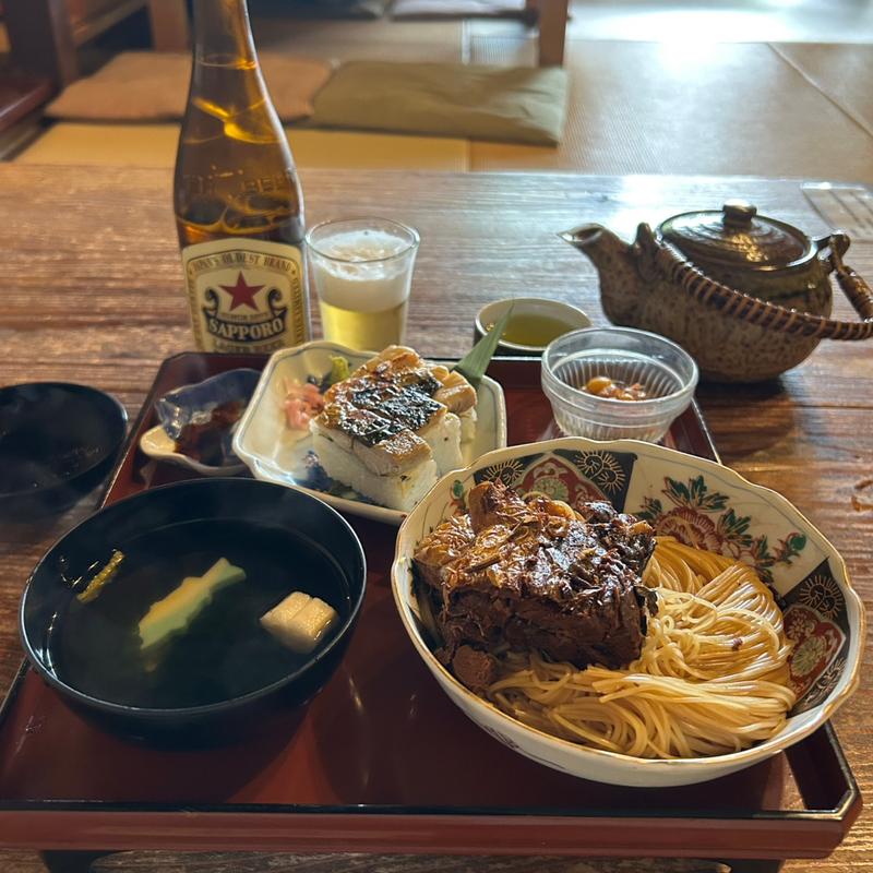 鯖街道、焼鯖寿司付(翼果楼 ( よかろう ))