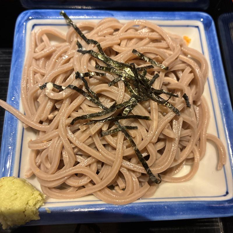 ざる蕎麦(炭火居酒屋 炎 札幌駅北口店)
