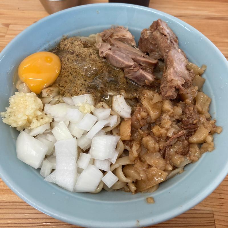 釜玉まぜそば(ラーメン工藤)