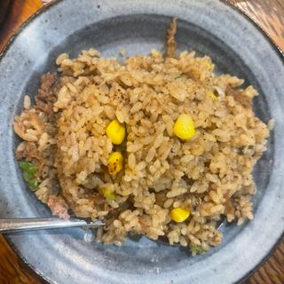 ガーリックチャーハン(武州うどんあかね&みどりダイニング)