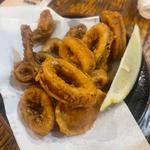 タコとイカの唐揚げ
